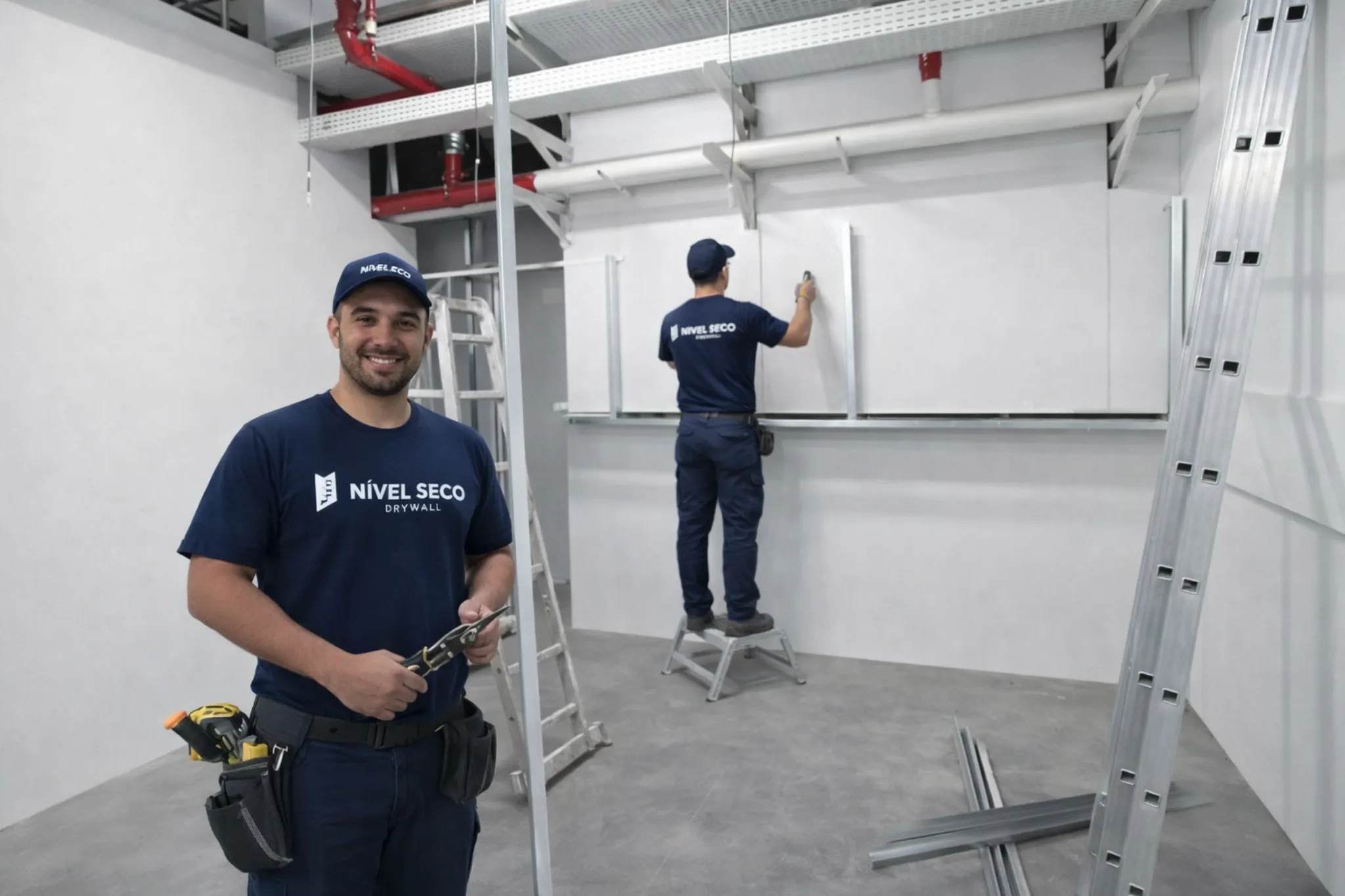 Equipe Nível Seco Drywall — São José dos Campos